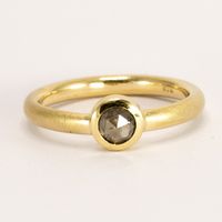 Ring - Gold 750, Rose Cut Diamond