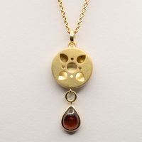 Pendant - Tourmaline, Gold 750